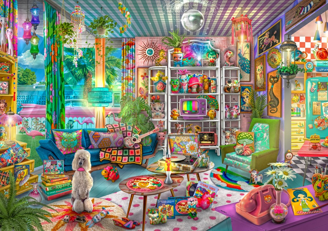 Bluebird Puzzle Kitschy Cute Collector 2000 Teile Puzzle Bluebird-Puzzle-F-90822 Bluebird Puzzle Kitschy Cute Collector 2000 Teile Puzzle Bluebird-Puzzle-F-90822 von Bluebird Puzzle