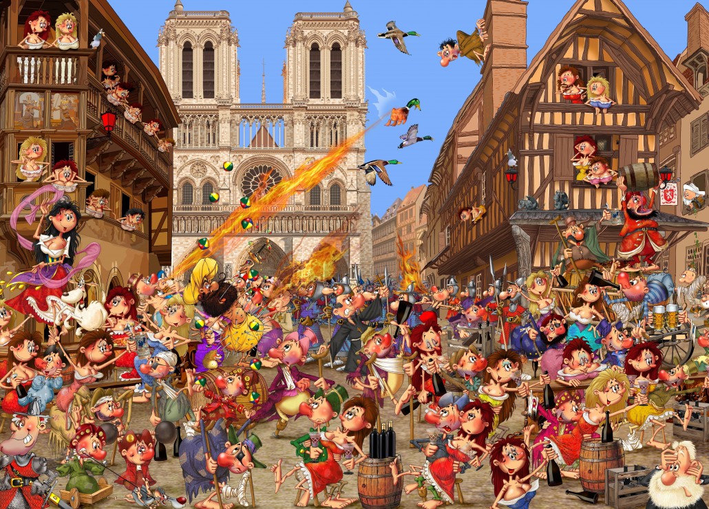 Bluebird Puzzle La Cour des Miracles ! 1500 Teile Puzzle Bluebird-Puzzle-F-90317 Bluebird Puzzle La Cour des Miracles ! 1500 Teile Puzzle Bluebird-Puzzle-F-90317 von Bluebird Puzzle