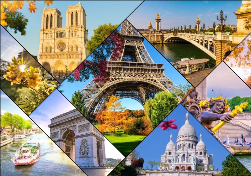 Bluebird Puzzle Les Monuments de Paris 2000 Teile Puzzle Bluebird-Puzzle-F-90760 von Bluebird Puzzle