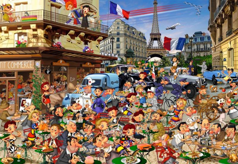 Bluebird Puzzle Les Trente Glorieuses 1000 Teile Puzzle Bluebird-Puzzle-F-90370 von Bluebird Puzzle