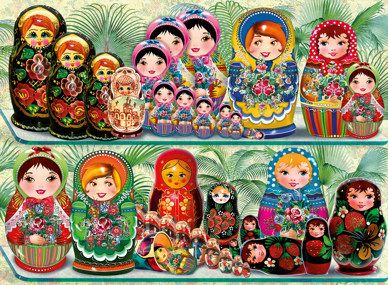 Bluebird Puzzle Matryoshka Dolls 6000 Teile Puzzle Bluebird-Puzzle-70573-P Bluebird Puzzle Matryoshka Dolls 6000 Teile Puzzle Bluebird-Puzzle-70573-P von Bluebird Puzzle