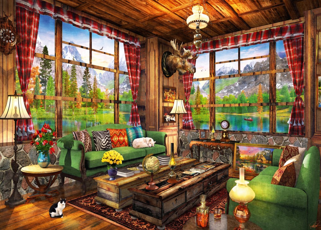 Bluebird Puzzle Mount Cabin View 500 Teile Puzzle Bluebird-Puzzle-F-90677 Bluebird Puzzle Mount Cabin View 500 Teile Puzzle Bluebird-Puzzle-F-90677 von Bluebird Puzzle