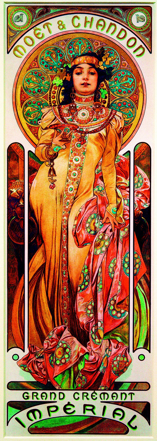 Bluebird Puzzle Mucha  - Moët & Chandon-Grand Crémant Impérial, 1899 1000 Teile Puzzle Art-by-Bluebird-F-60298 von Bluebird Puzzle