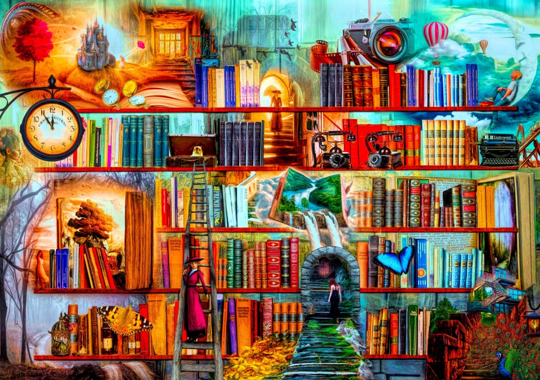 Bluebird Puzzle Mystery Writers 1500 Teile Puzzle Bluebird-Puzzle-F-90502 Bluebird Puzzle Mystery Writers 1500 Teile Puzzle Bluebird-Puzzle-F-90502 von Bluebird Puzzle