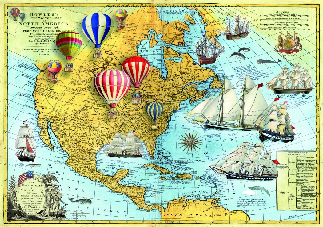 Bluebird Puzzle North America 1500 Teile Puzzle Bluebird-Puzzle-70486 Bluebird Puzzle North America 1500 Teile Puzzle Bluebird-Puzzle-70486 von Bluebird Puzzle