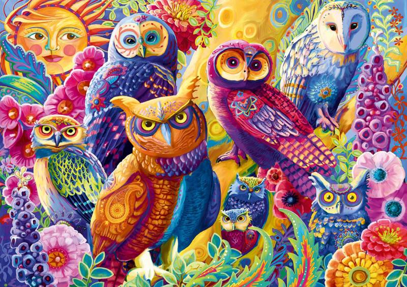 Bluebird Puzzle Owl Autonomy 2000 Teile Puzzle Bluebird-Puzzle-F-90005 von Bluebird Puzzle