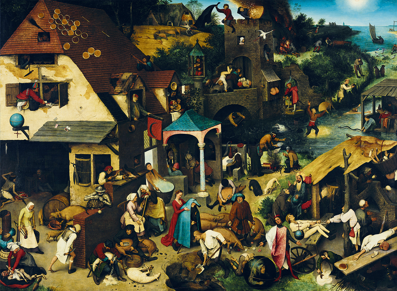 Bluebird Puzzle Pieter Bruegel - Die niederländischen Sprichwörter, 1559 3000 Teile Puzzle Art-by-Bluebird-60159 Bluebird Puzzle Pieter Bruegel - Die niederländischen Sprichwörter, 1559 3000 Teile Puzzle Art-by-Bluebird-60159 von Bluebird Puzzle