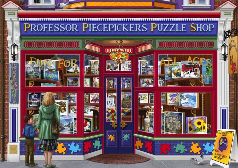 Bluebird Puzzle Professor Puzzles 1500 Teile Puzzle Bluebird-Puzzle-F-90011 von Bluebird Puzzle