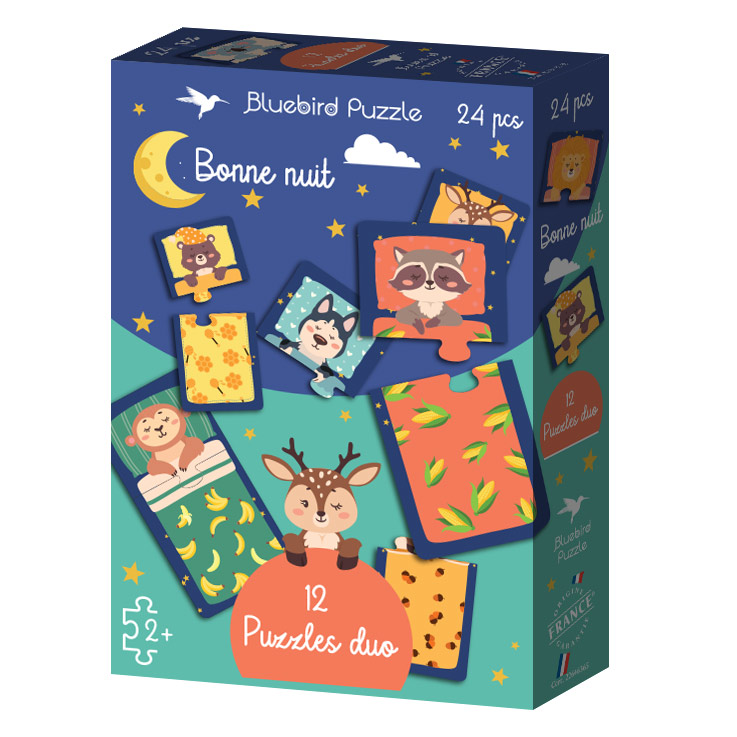 Bluebird Puzzle Puzzles duo - Gute Nacht 24 Teile Puzzle Bluebird-Puzzle-F-90899 Bluebird Puzzle Puzzles duo - Gute Nacht 24 Teile Puzzle Bluebird-Puzzle-F-90899 von Bluebird Puzzle