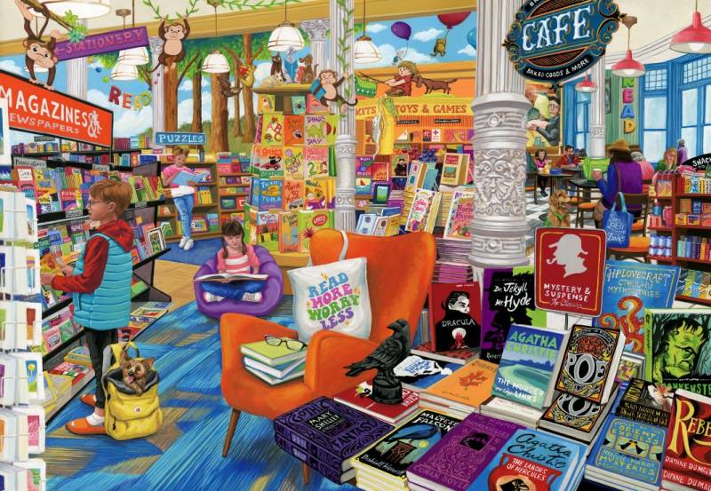 Bluebird Puzzle Reading Room 1000 Teile Puzzle Bluebird-Puzzle-F-91155 von Bluebird Puzzle