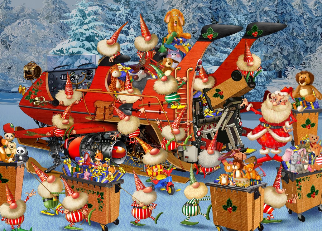 Bluebird Puzzle Ready for Christmas Delivery Season 12 Teile Puzzle Bluebird-Puzzle-F-90407 Bluebird Puzzle Ready for Christmas Delivery Season 12 Teile Puzzle Bluebird-Puzzle-F-90407 von Bluebird Puzzle