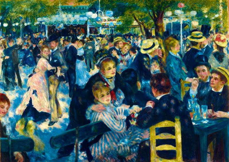 Bluebird Puzzle Renoir - Dance at Le Moulin de la Galette, 1876 1000 Teile Puzzle Art-by-Bluebird-F-60244 von Bluebird Puzzle