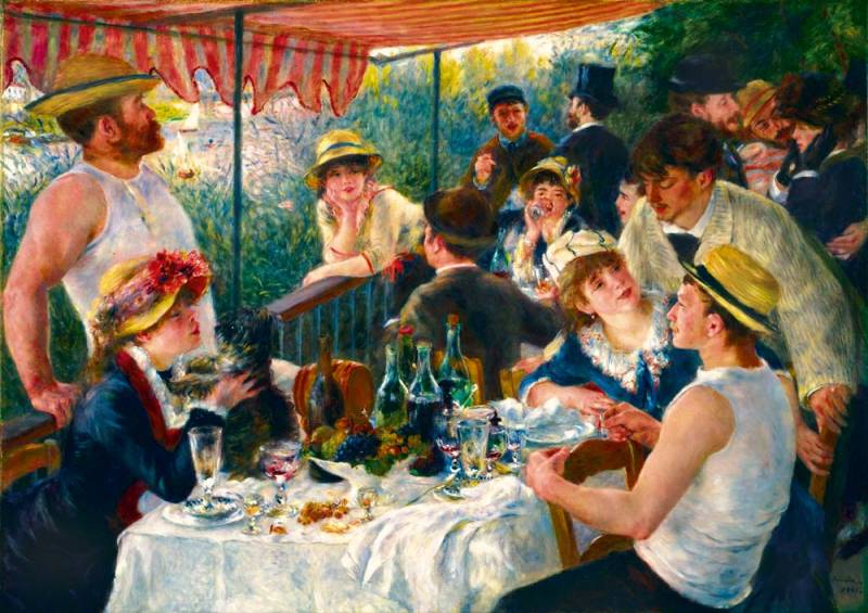 Bluebird Puzzle Renoir - Luncheon of the Boating Party, 1881 1000 Teile Puzzle Art-by-Bluebird-F-60243 von Bluebird Puzzle