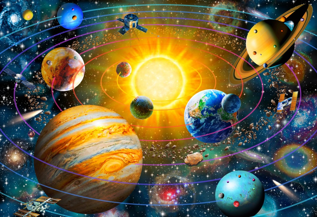 Bluebird Puzzle Ringed Solar System 300 Teile Puzzle Bluebird-Puzzle-F-90093 von Bluebird Puzzle