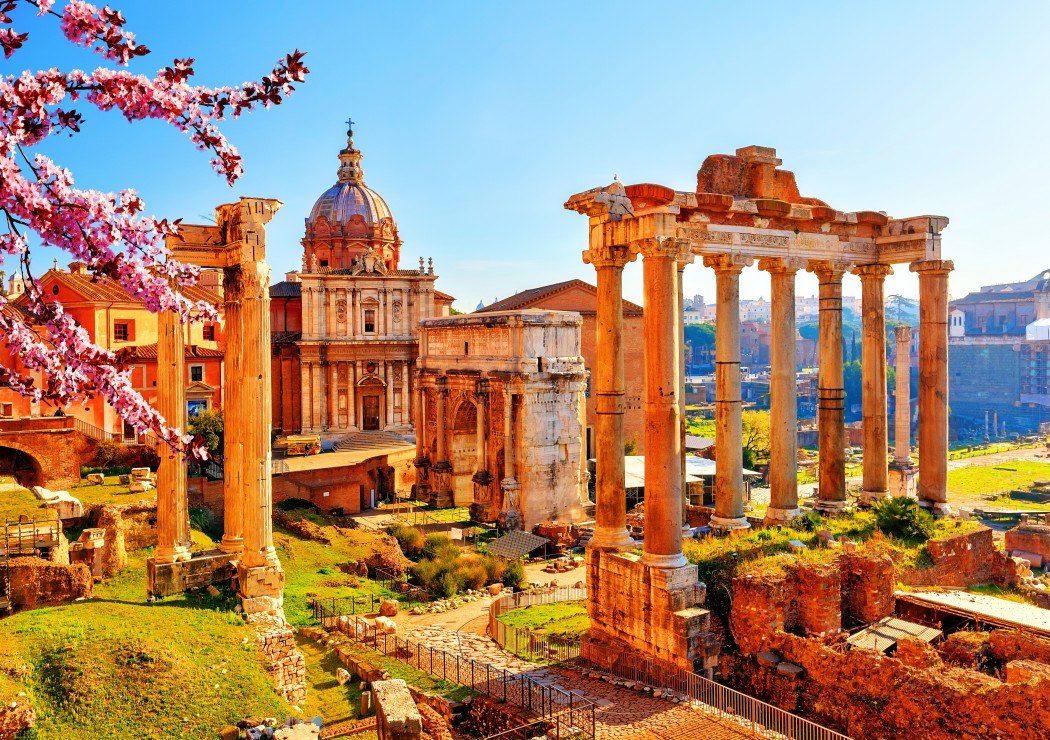 Bluebird Puzzle Roman Ruins in Spring, Italy 1000 Teile Puzzle Bluebird-Puzzle-F-90262 Bluebird Puzzle Roman Ruins in Spring, Italy 1000 Teile Puzzle Bluebird-Puzzle-F-90262 von Bluebird Puzzle