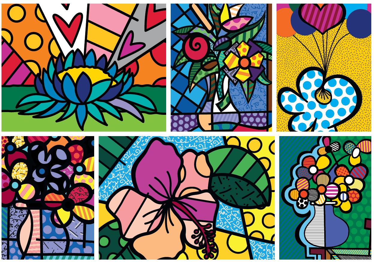 Bluebird Puzzle Romero Britto - Collage: Flowers 2000 Teile Puzzle Bluebird-Puzzle-F-90023 Bluebird Puzzle Romero Britto - Collage: Flowers 2000 Teile Puzzle Bluebird-Puzzle-F-90023 von Bluebird Puzzle