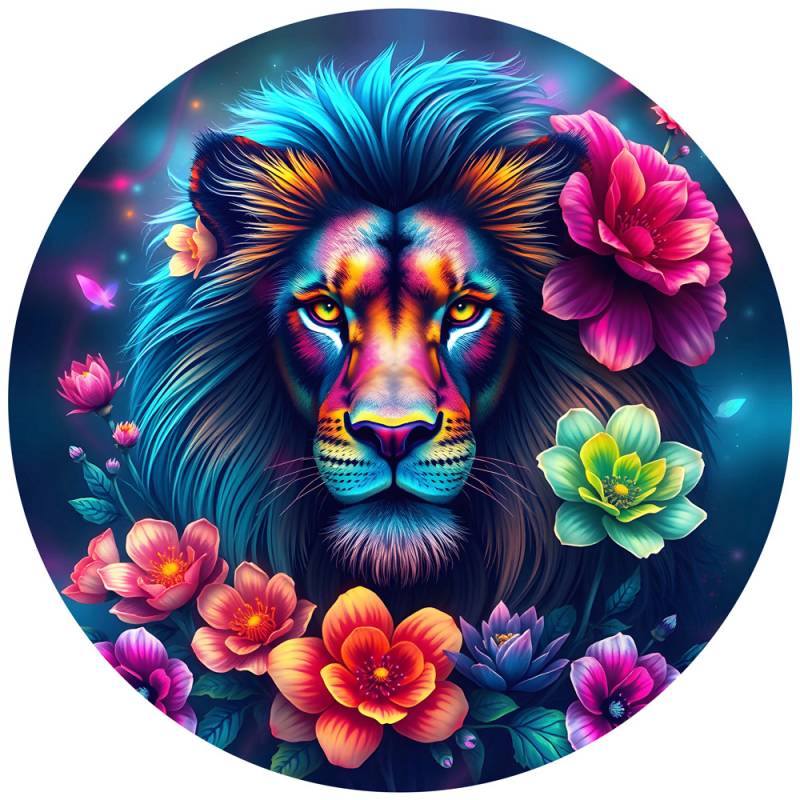 Bluebird Puzzle Rundes Puzzle - Rainbow Lion 501 Teile Puzzle Bluebird-Puzzle-F-91145 Bluebird Puzzle Rundes Puzzle - Rainbow Lion 501 Teile Puzzle Bluebird-Puzzle-F-91145 von Bluebird Puzzle