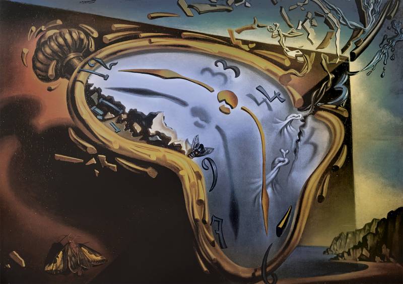 Bluebird Puzzle Salvador Dalí - Soft Watch Exploding in 888 Particles after Twenty Years of Total Immobility, c.1954 1000 Teile Puzzle Art-by-Bluebird-F-60326 von Bluebird Puzzle
