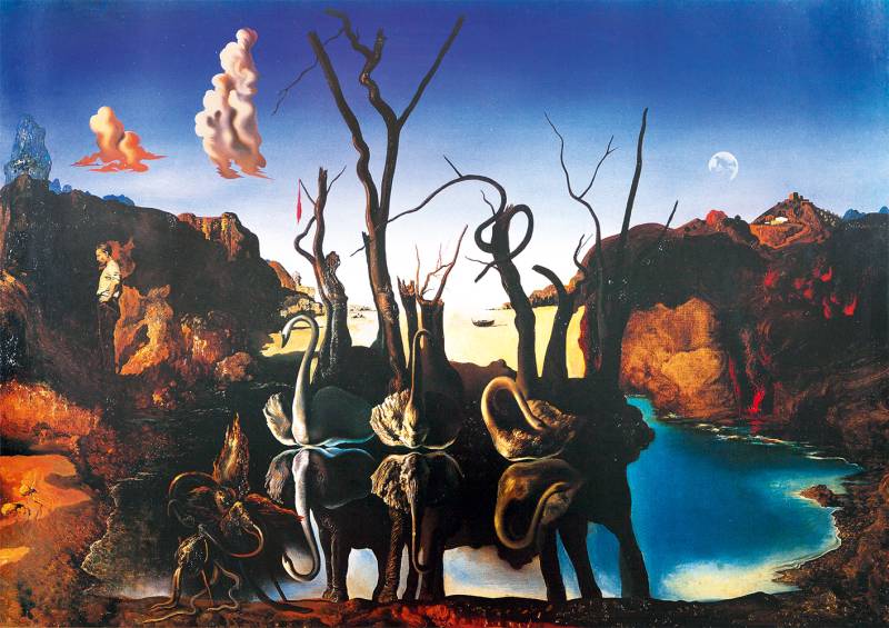Bluebird Puzzle Salvador Dalí - Swans Reflecting Elephants, 1937 1000 Teile Puzzle Art-by-Bluebird-F-60327 Bluebird Puzzle Salvador Dalí - Swans Reflecting Elephants, 1937 1000 Teile Puzzle Art-by-Bluebird-F-60327 von Bluebird Puzzle