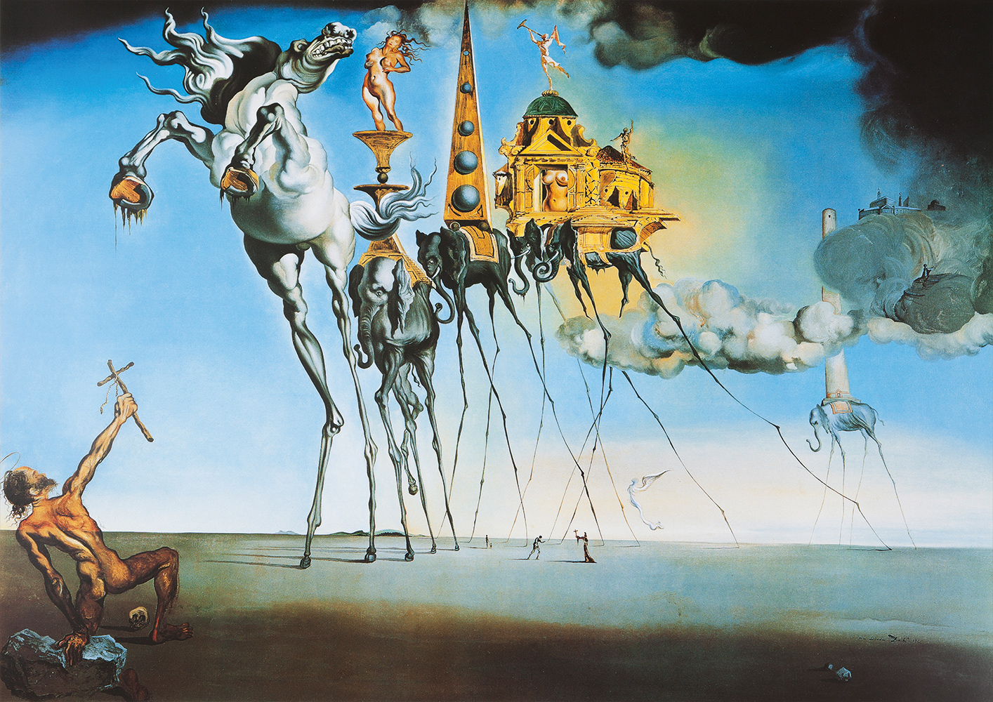 Bluebird Puzzle Salvador Dalí  - The Temptation of St. Anthony, 1946 1000 Teile Puzzle Art-by-Bluebird-60107 von Bluebird Puzzle