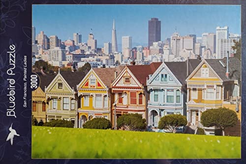 Bluebird Puzzle San Francisco, Painted Ladies 3000 Teile (70565) von Bluebird Puzzle