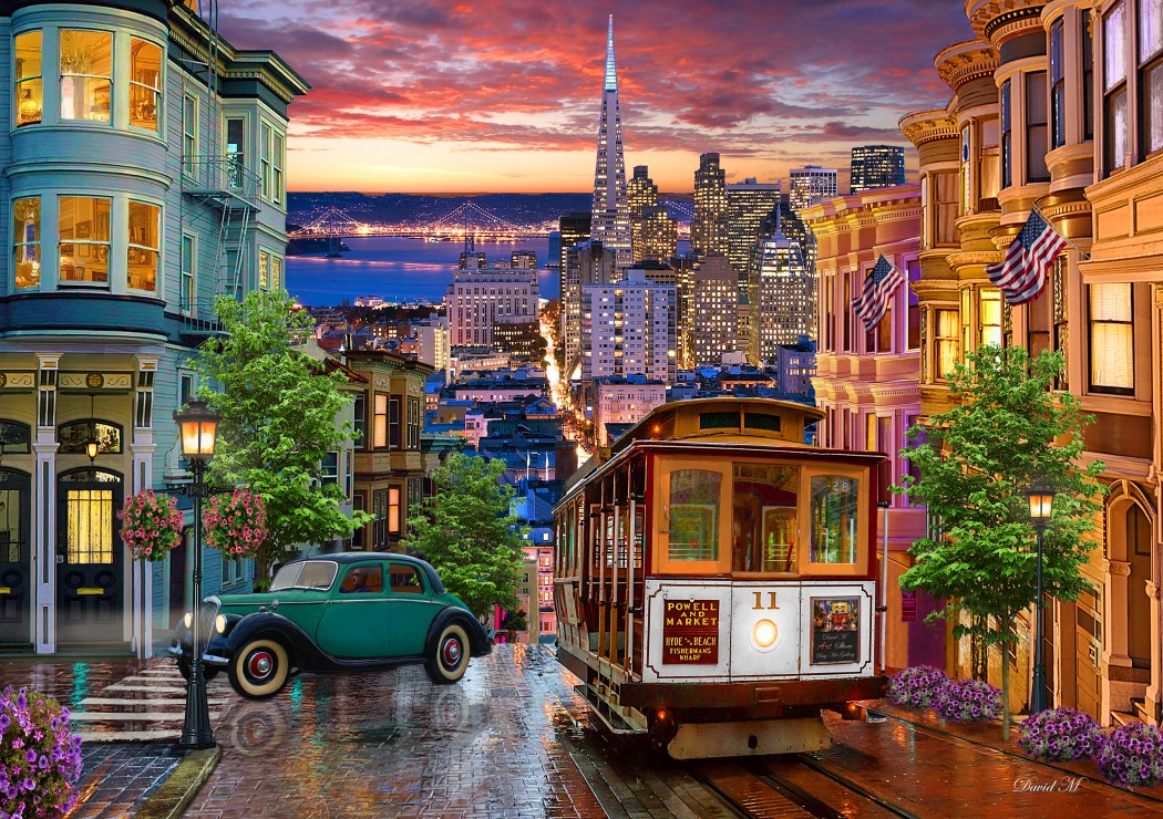 Bluebird Puzzle San Francisco Trolley 2000 Teile Puzzle Bluebird-Puzzle-F-90004 Bluebird Puzzle San Francisco Trolley 2000 Teile Puzzle Bluebird-Puzzle-F-90004 von Bluebird Puzzle