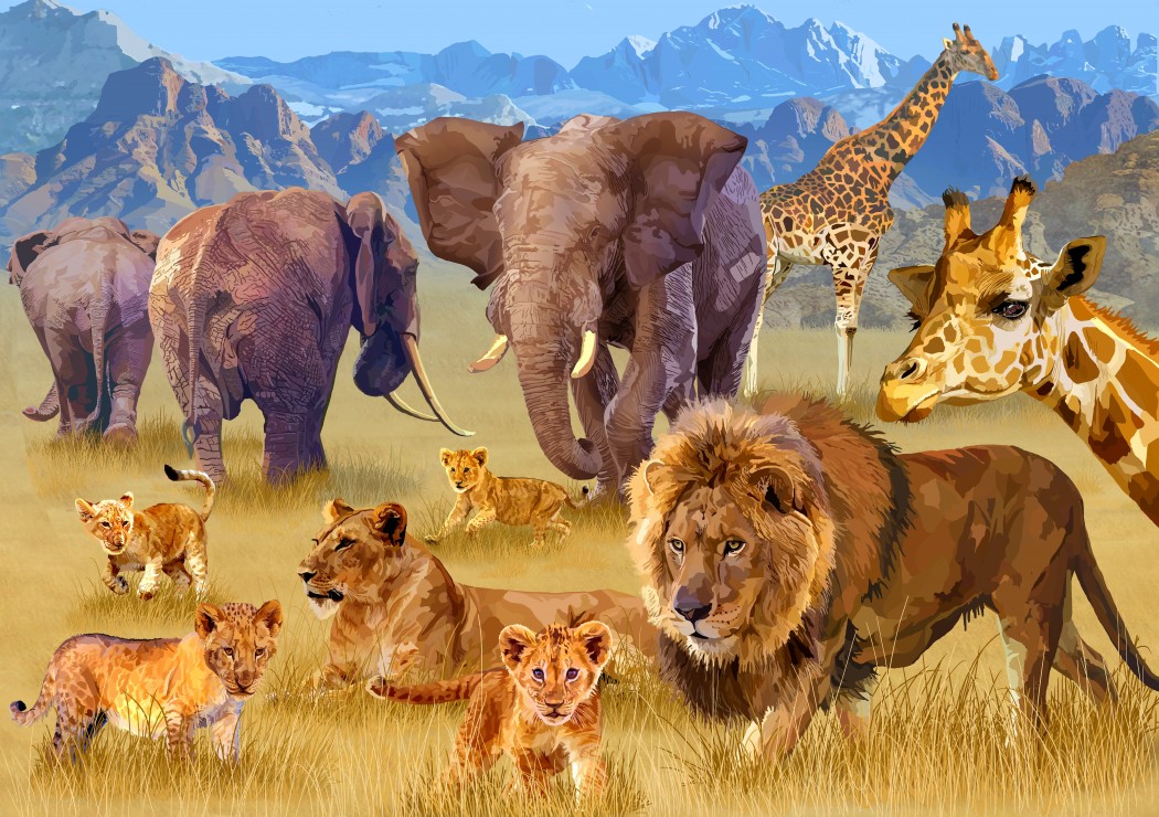 Bluebird Puzzle Savannah Animals 1500 Teile Puzzle Bluebird-Puzzle-70419 Bluebird Puzzle Savannah Animals 1500 Teile Puzzle Bluebird-Puzzle-70419 von Bluebird Puzzle