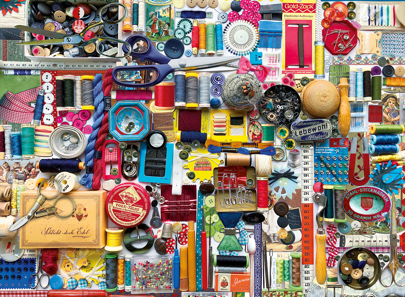 Bluebird Puzzle Sewing Kit 6000 Teile Puzzle Bluebird-Puzzle-70571-P Bluebird Puzzle Sewing Kit 6000 Teile Puzzle Bluebird-Puzzle-70571-P von Bluebird Puzzle