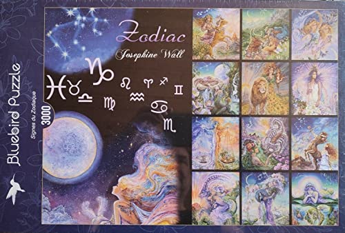 Bluebird Puzzle Signes du Zodiaque 3000 Teile Josephine Wall (70563) von Bluebird Puzzle