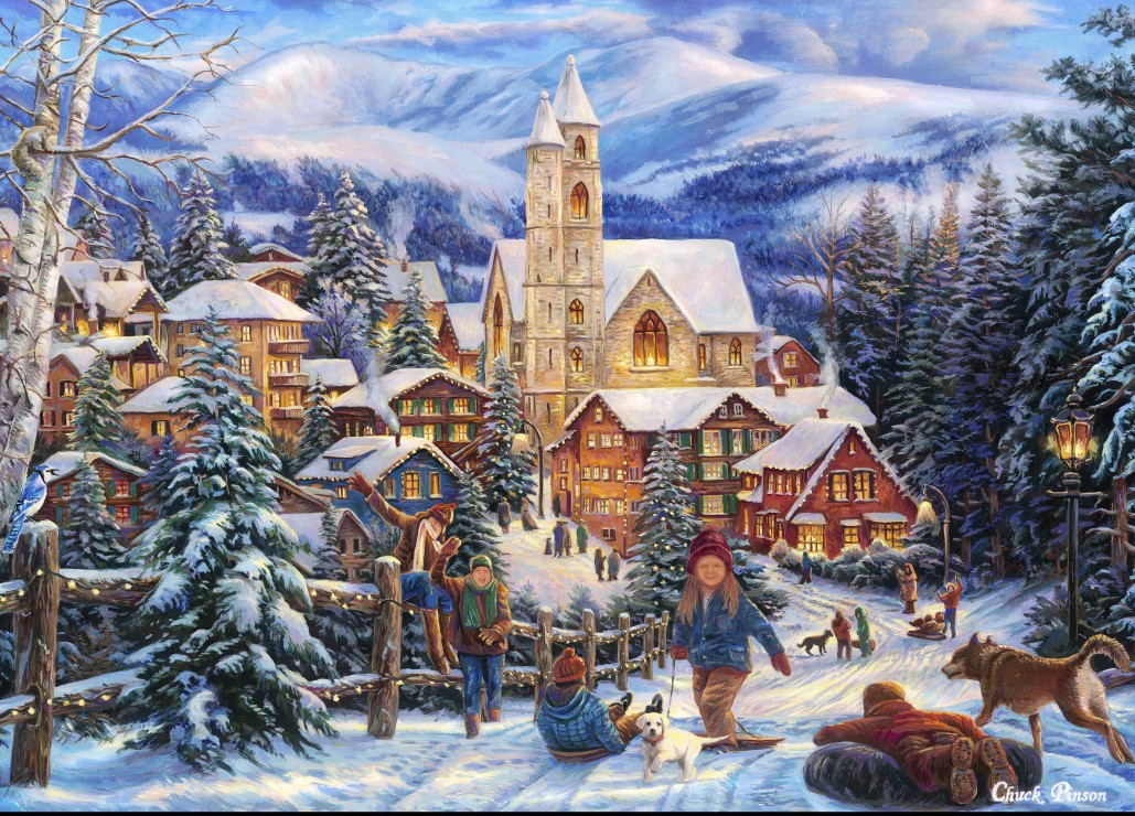 Bluebird Puzzle Sledding To Town 1500 Teile Puzzle Bluebird-Puzzle-F-90347 Bluebird Puzzle Sledding To Town 1500 Teile Puzzle Bluebird-Puzzle-F-90347 von Bluebird Puzzle