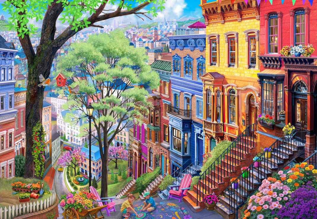 Bluebird Puzzle Spring Hill 1000 Teile Puzzle Bluebird-Puzzle-F-90924 Bluebird Puzzle Spring Hill 1000 Teile Puzzle Bluebird-Puzzle-F-90924 von Bluebird Puzzle