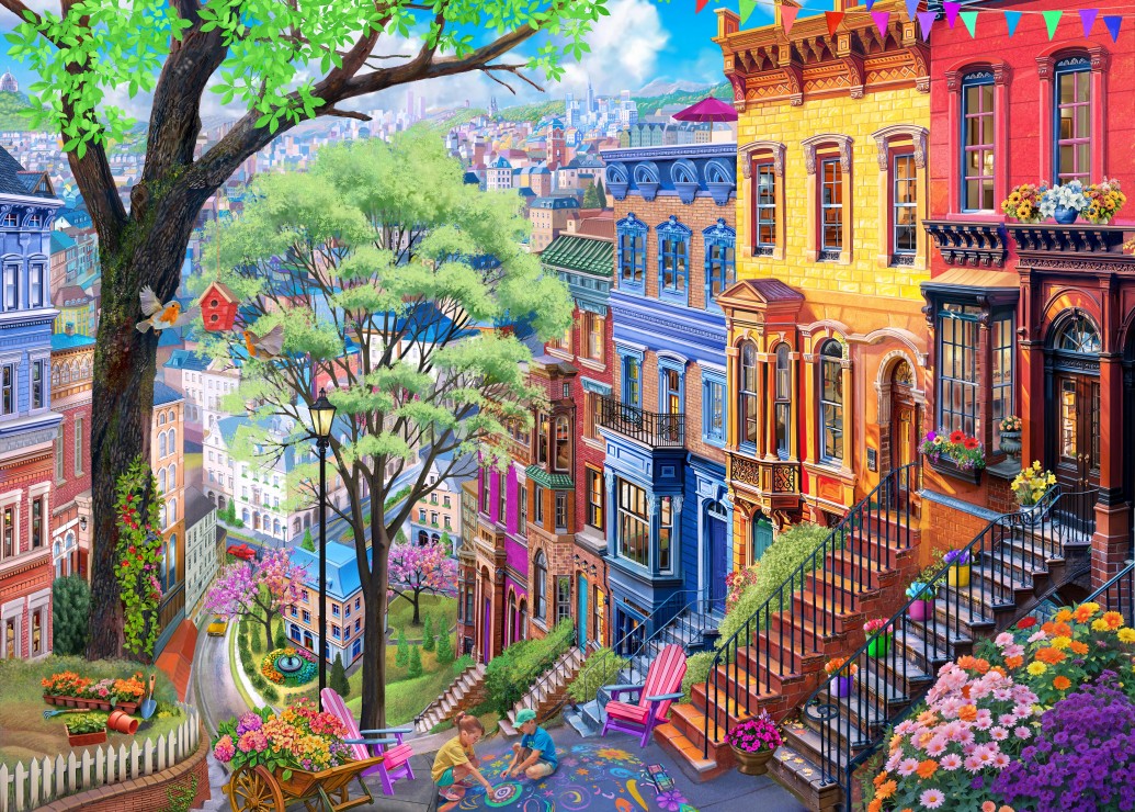 Bluebird Puzzle Spring Hill 500 Teile Puzzle Bluebird-Puzzle-F-90938 Bluebird Puzzle Spring Hill 500 Teile Puzzle Bluebird-Puzzle-F-90938 von Bluebird Puzzle