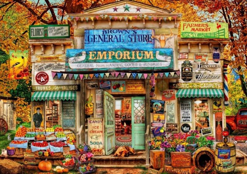 Bluebird Puzzle The General Store 2000 Teile Puzzle Bluebird-Puzzle-F-90719 Bluebird Puzzle The General Store 2000 Teile Puzzle Bluebird-Puzzle-F-90719 von Bluebird Puzzle