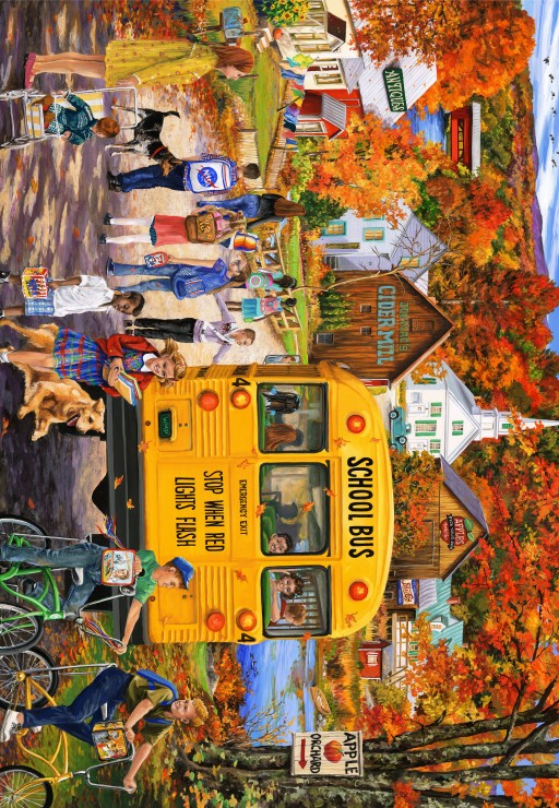 Bluebird Puzzle The School Bus 1000 Teile Puzzle Bluebird-Puzzle-F-90749 Bluebird Puzzle The School Bus 1000 Teile Puzzle Bluebird-Puzzle-F-90749 von Bluebird Puzzle