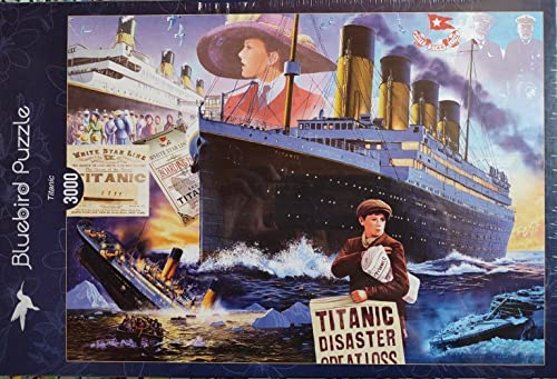 Bluebird Puzzle Titanic 3000 Teile (70560) von Bluebird Puzzle