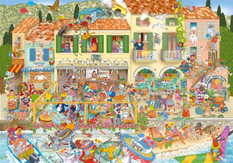 Bluebird Puzzle Tourist Tango 2000 Teile Puzzle Bluebird-Puzzle-F-90781 von Bluebird Puzzle