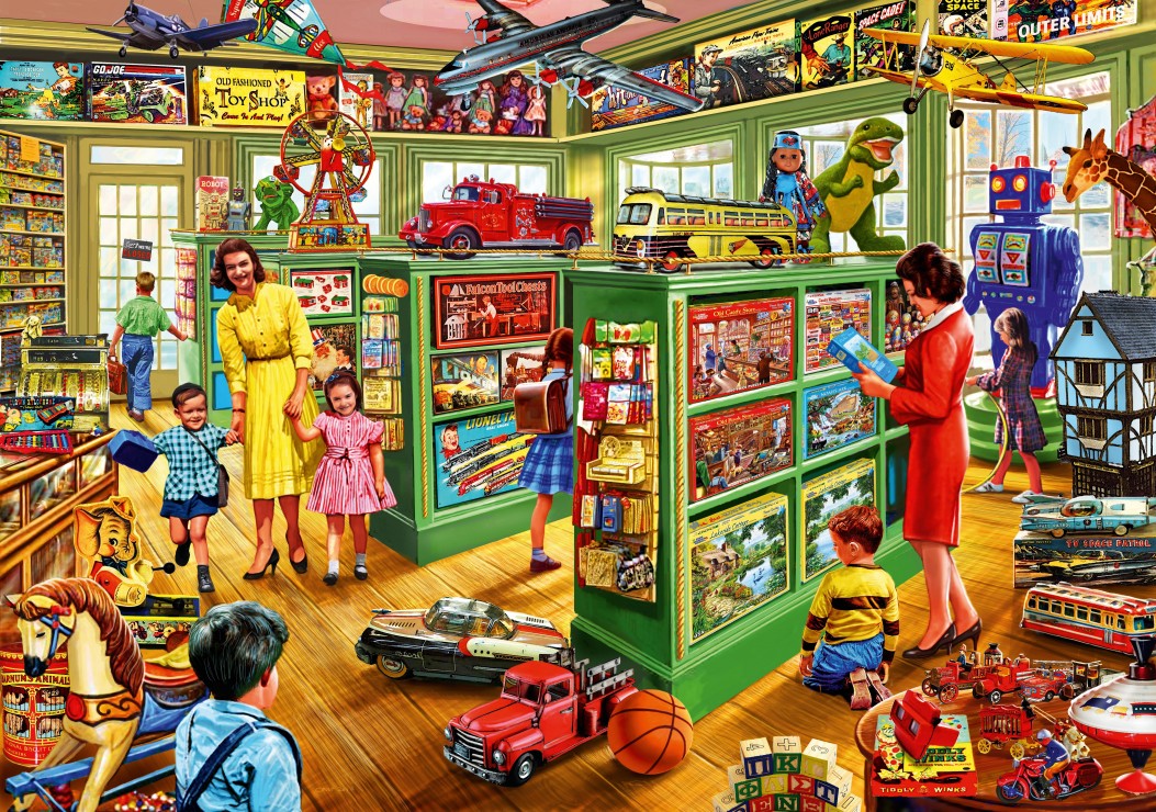 Bluebird Puzzle Toy Shop Interiors 2000 Teile Puzzle Bluebird-Puzzle-F-90669 Bluebird Puzzle Toy Shop Interiors 2000 Teile Puzzle Bluebird-Puzzle-F-90669 von Bluebird Puzzle