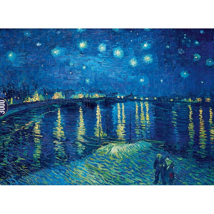 Bluebird Puzzle Van Gogh Vincent - Starry Night over the Rhne, 1888 von Bluebird Puzzle