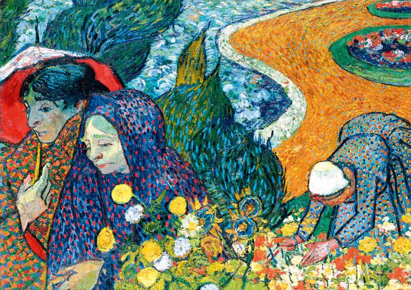 Bluebird Puzzle Vincent Van Gogh - Memory of the Garden at Etten (Ladies of Arles), 1888 1000 Teile Puzzle Art-by-Bluebird-60135 von Bluebird Puzzle