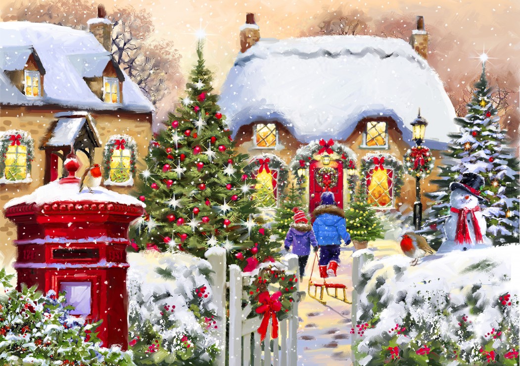Bluebird Puzzle Winter Cottage 2000 Teile Puzzle Bluebird-Puzzle-F-90520 Bluebird Puzzle Winter Cottage 2000 Teile Puzzle Bluebird-Puzzle-F-90520 von Bluebird Puzzle