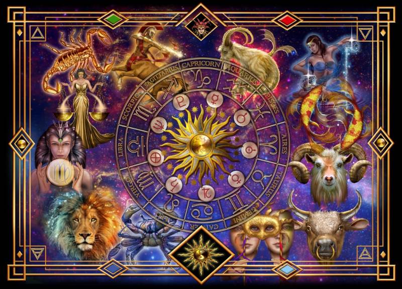 Bluebird Puzzle Zodiac Montage 1500 Teile Puzzle Bluebird-Puzzle-F-90855 von Bluebird Puzzle