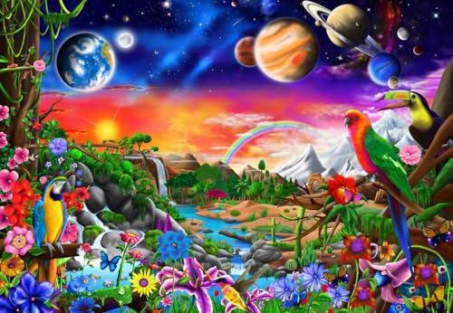Puzzle 1000 Teile - Cosmic Paradise von Bluebird Puzzle