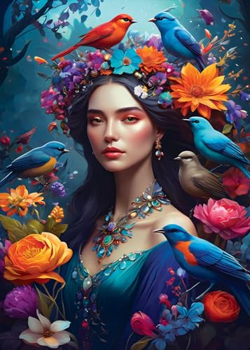 Puzzle 1000 Teile - Diana - Soul of Nature Collection von Bluebird