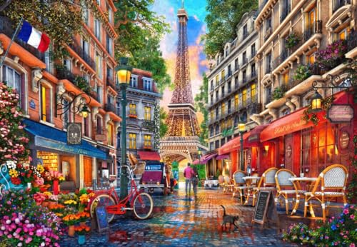 Puzzle 1000 Teile - Paris Street von Bluebird Puzzle