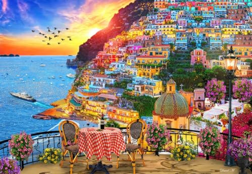 Puzzle 1000 Teile - Positano Italy von Bluebird Puzzle