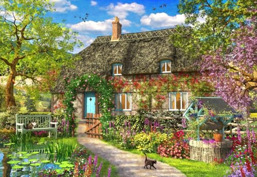 Puzzle 1000 Teile - The Old Cottage von Bluebird Puzzle