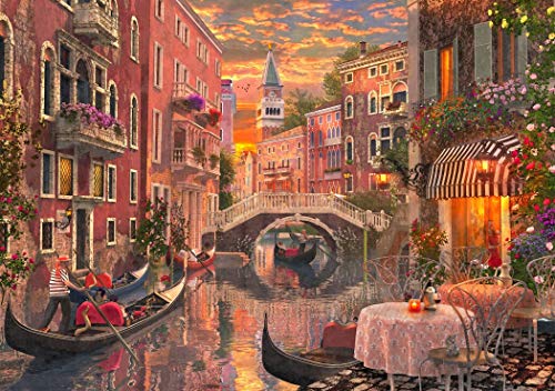 Puzzle 1500 Teile - An Evening Sunset in Venice von Bluebird