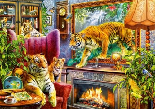 Puzzle Bluebird 1000 Teile - Tiger - Tigers Coming to Life Puzzle Bluebird 1000 Teile - Tiger - Tigers Coming to Life von Bluebird Puzzle