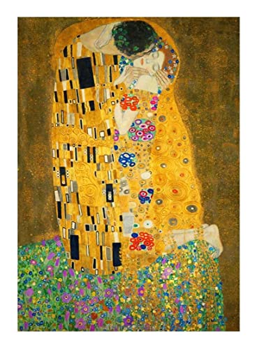 Puzzle Gustave Klimt Der Kuss 1000 Stück von Bluebird Puzzle