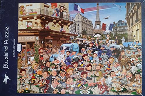 Puzzle - Les 30 Glorieuses - 4000 Teile -Bluebird Francois Ruyer (70551) von Bluebird Puzzle